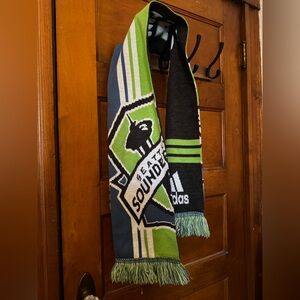 Vintage Seattle Sounders Scarf Reversible